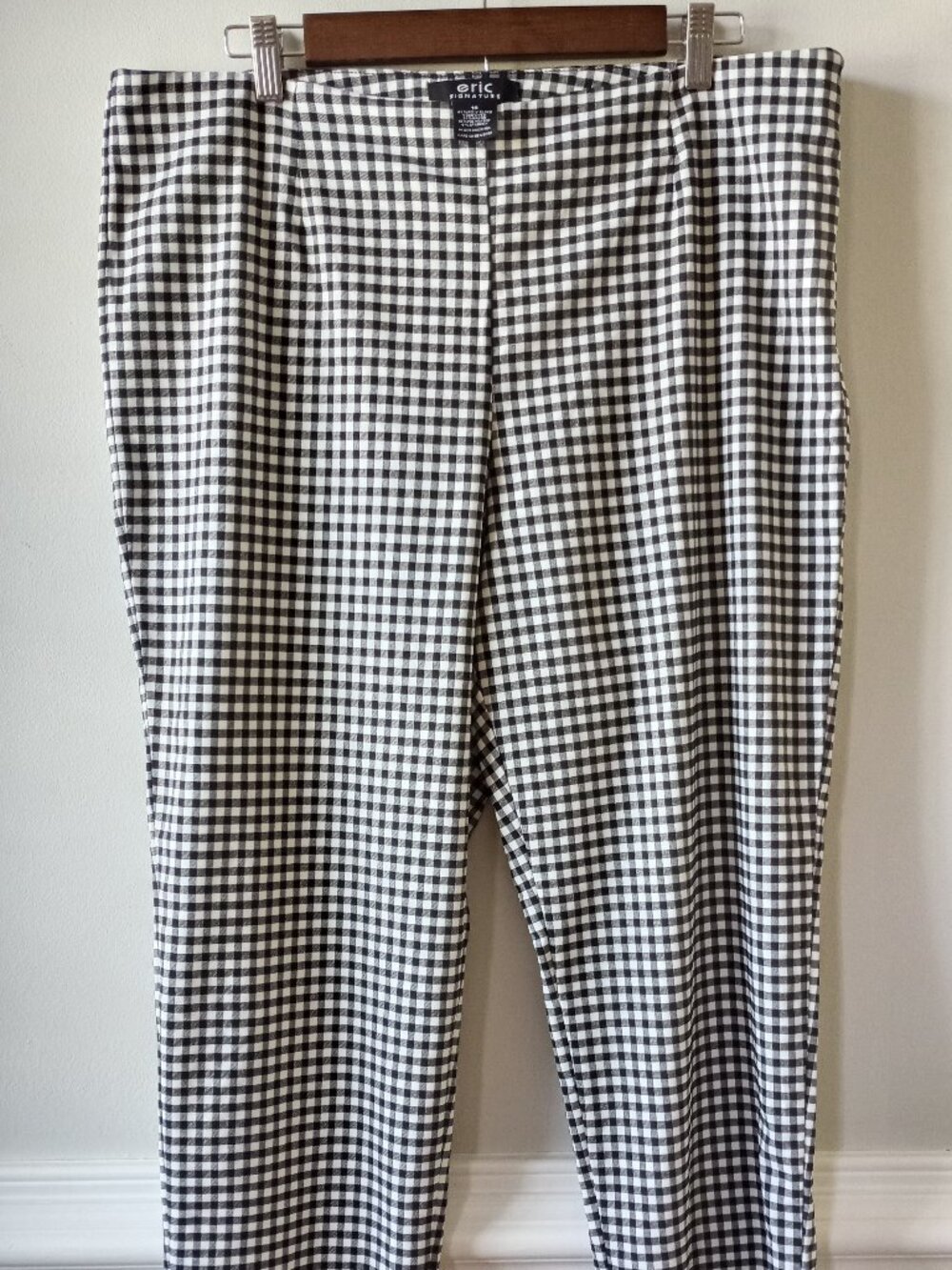 'eric SIGNATURE' Check Pant Size 16 EUC